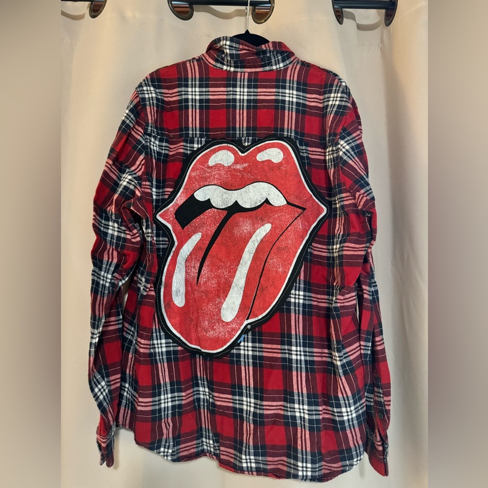 Sojara Rolling Stones Flannel - M